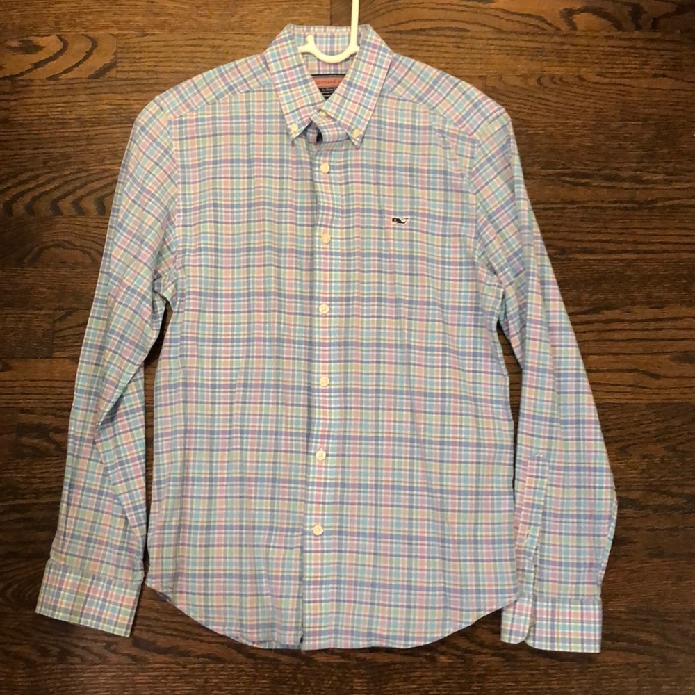 Vineyard Vines Collegiate Long sleeve button down